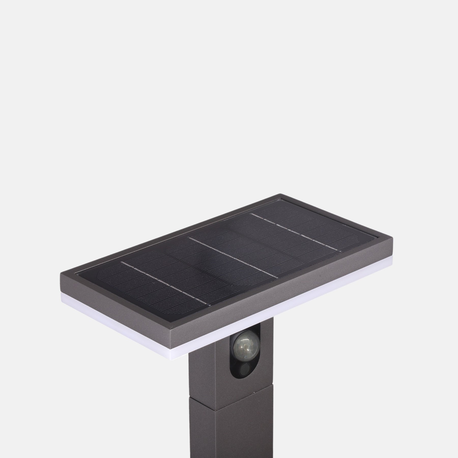MANDULIS Square Standby Outdoor LED Wegeleuchte Solar (100 cm)